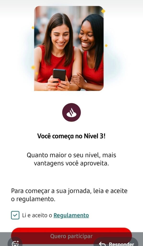 Screenshot_20260515_064856_WhatsApp-597x1024 Santander começa a liberar novo Santander Rewards para alguns clientes antes do lançamento oficial Cartões e Bancos Destaque Milhas e Emissões