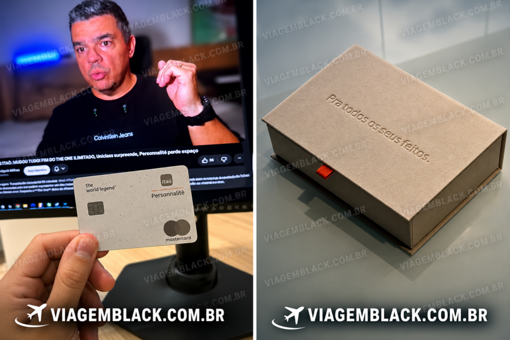 PERSONNALITE-WORLD-LEGEND-1024x683 Unboxing exclusivo do Itaú Personnalité The World Legend Mastercard: VEJA O KIT DE BOAS VINDAS Cartões e Bancos 