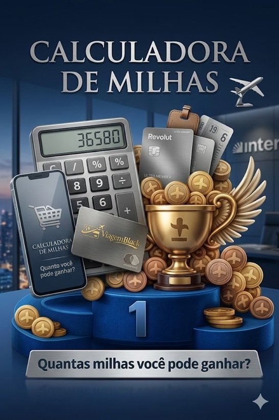 calculadora de milhas online e gratis