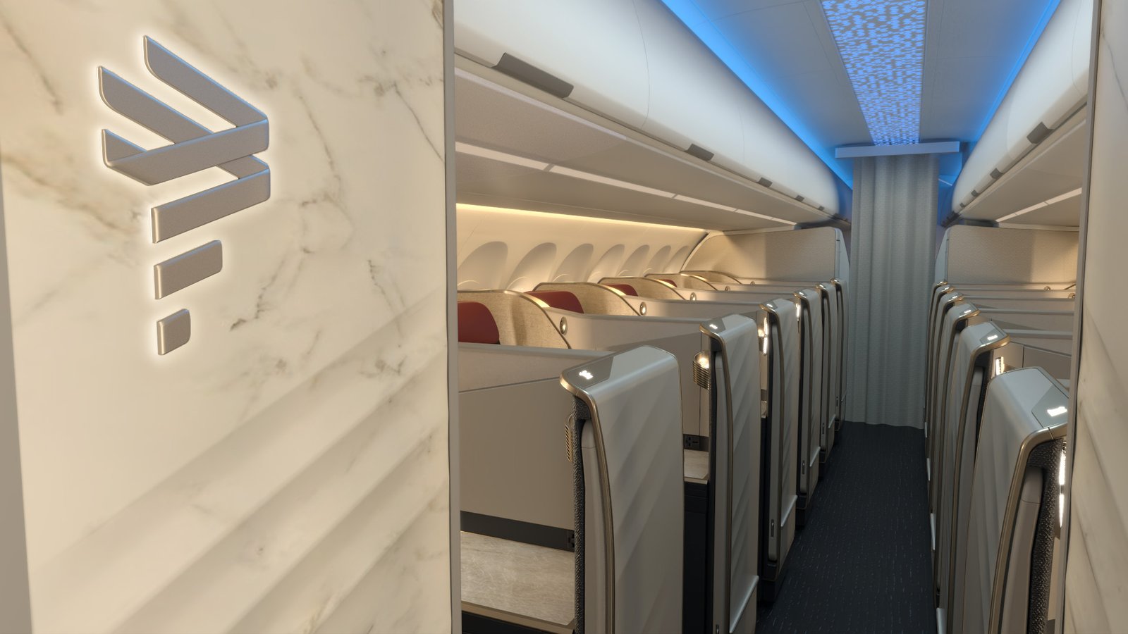 LATAM A321XLR Cabine