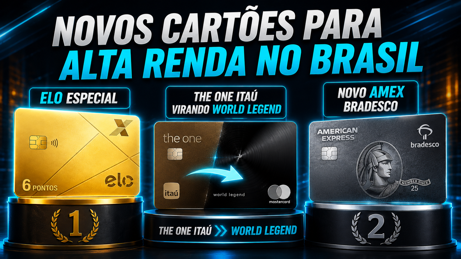 novos cartões de alta renda brasil