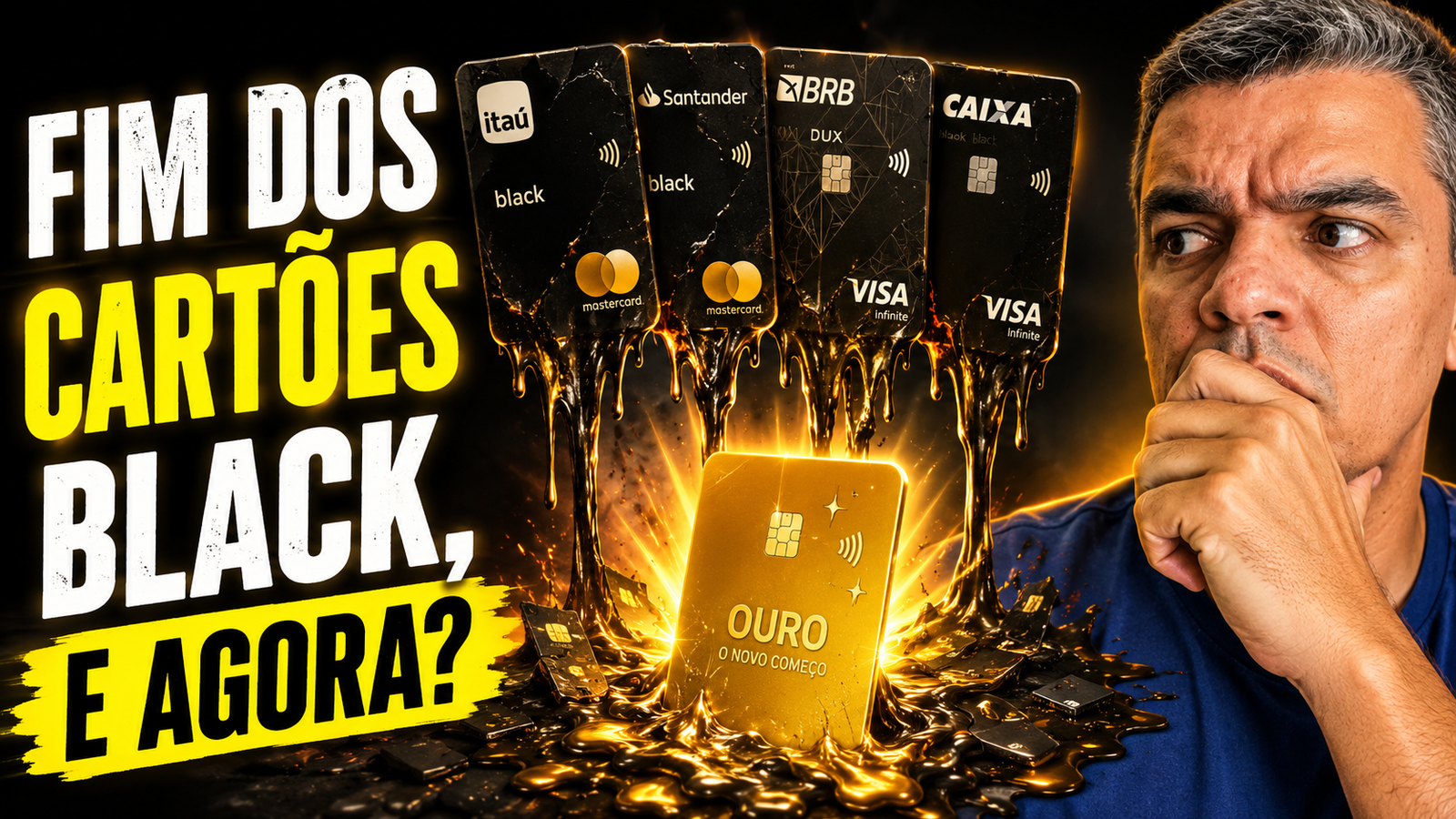 fim dos cartoes black e agora novo normal