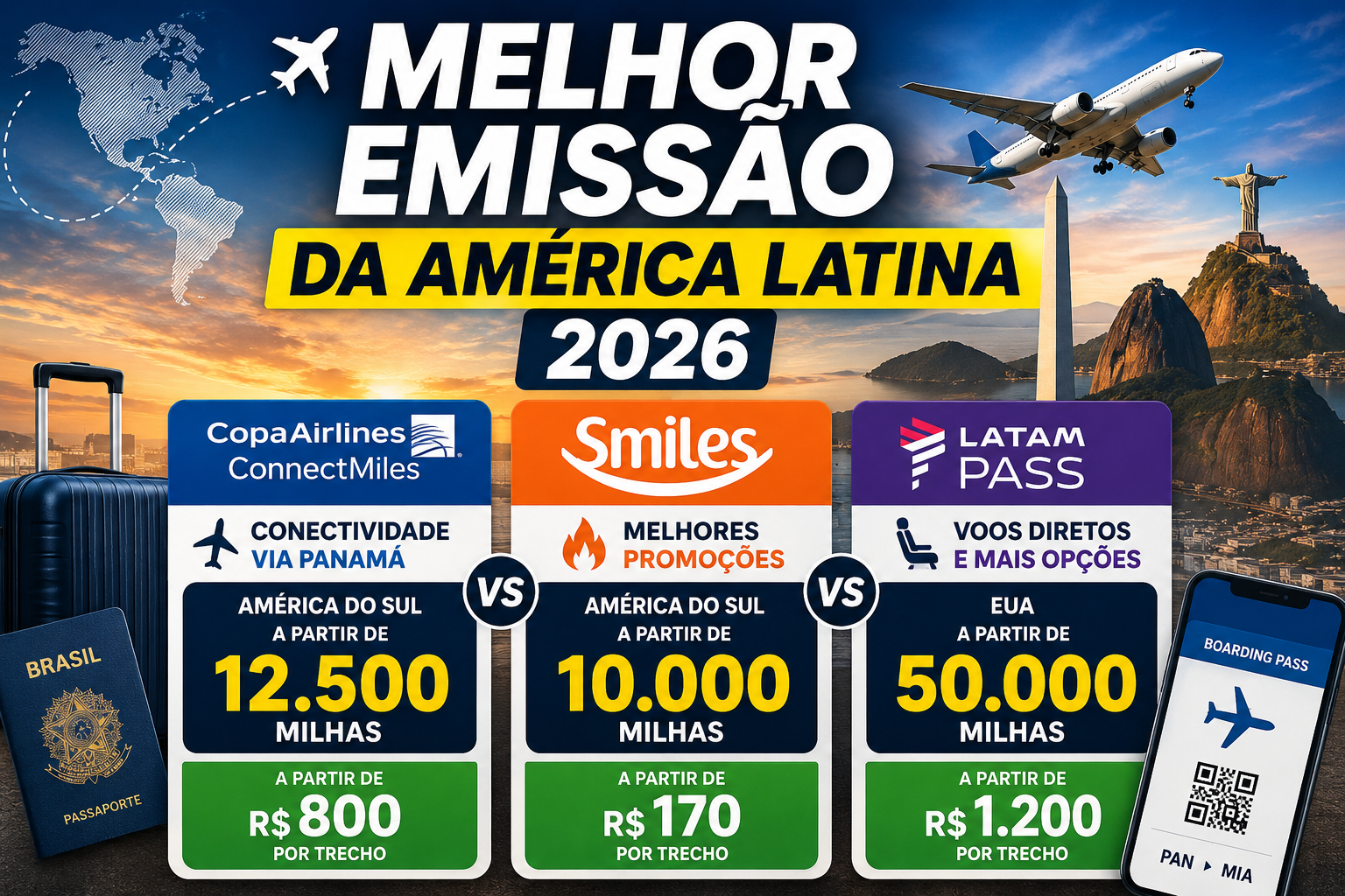 melhores emissões para a america latina