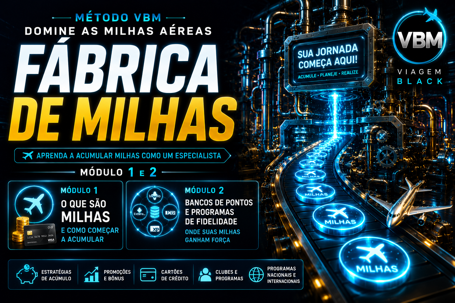 FABRICA DE MILHAS MODULO 1 E 2