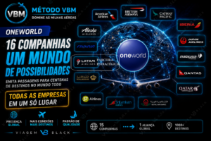 ONEWORLD metodo vbm curso de milhas