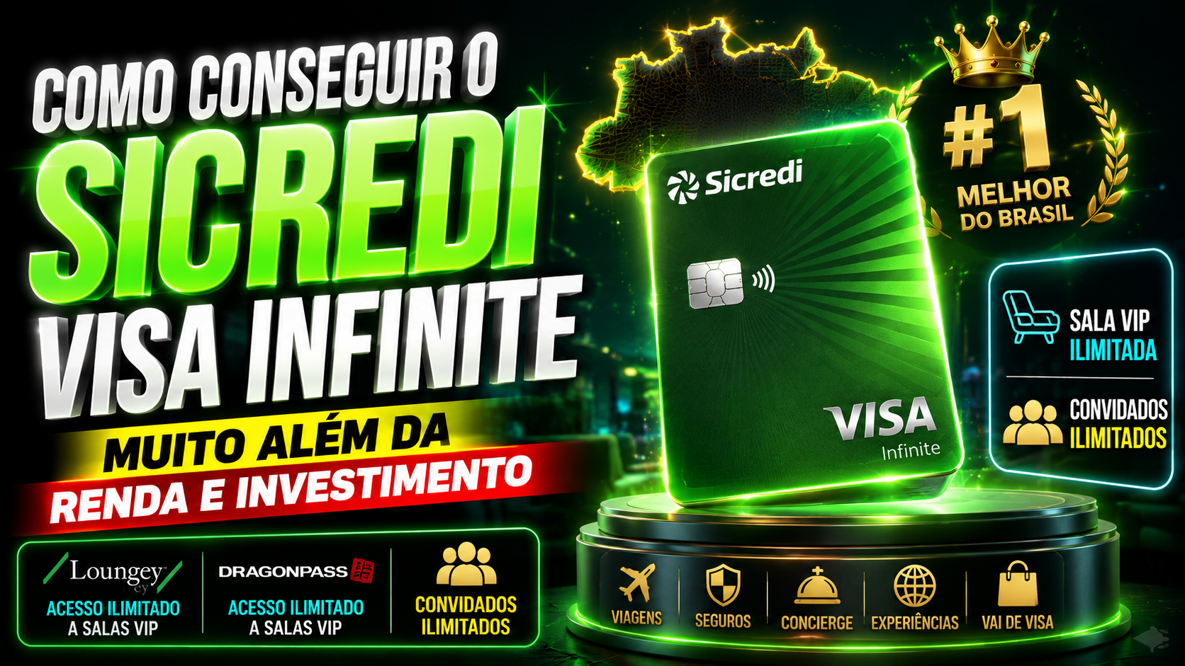 VISA INFINITE DO SICREDI COMO CONSEGUIR