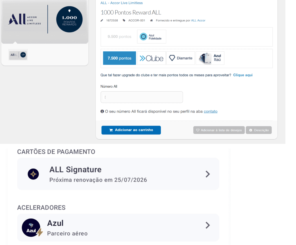 all-accor-transferencia-1024x849 Azul Fidelidade + Livelo + ALL Accor: Estratégia do carrinho e hospedagens com até 48% de desconto Cartões e Bancos Destaque Milhas e Emissões 