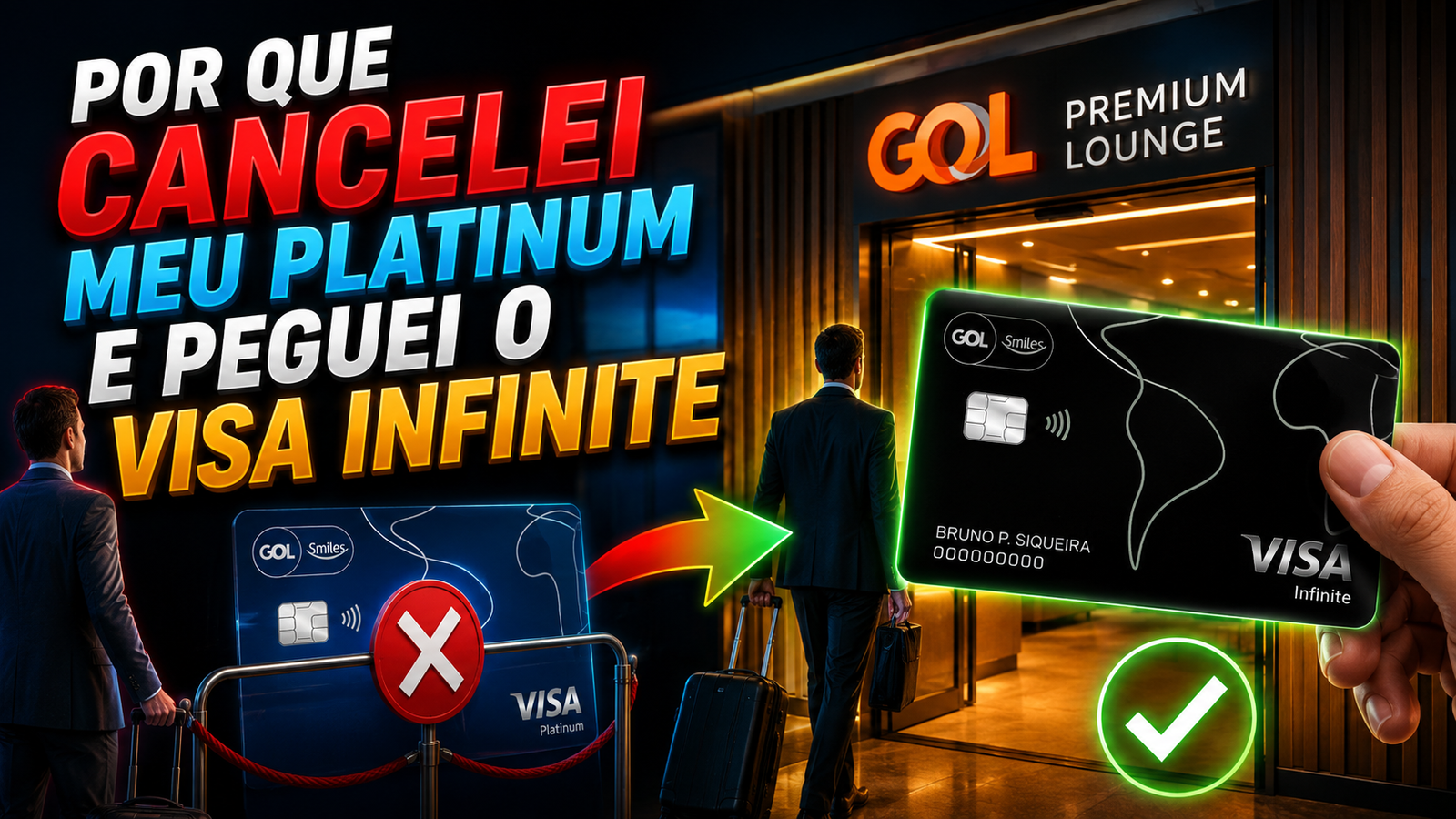 visa platinum vs infinite gol smiles