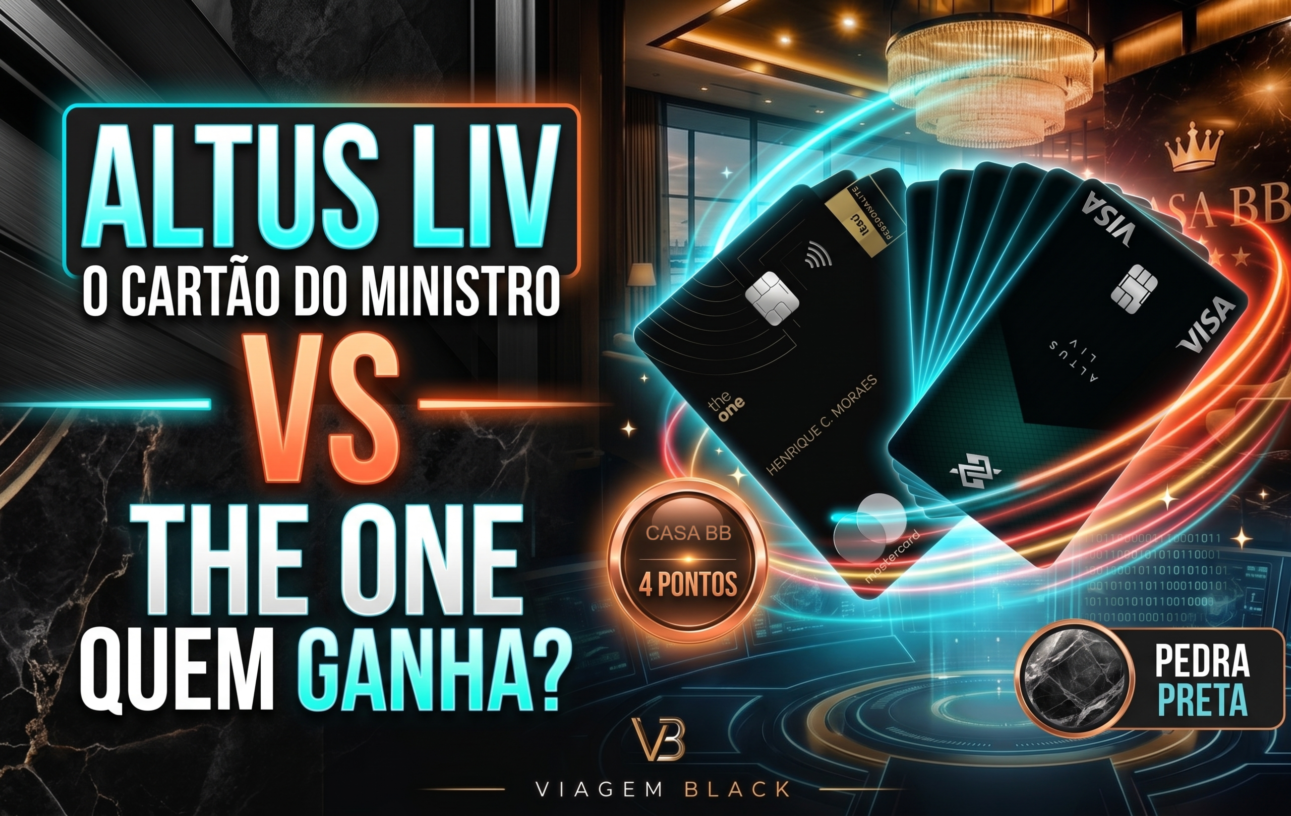 ALTUS LIV VS THE ONE CARTOES