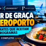 COMER DE GRAÇA EM AEROPORTOS GUIA COMPLETO
