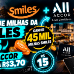 smiles a 15 com all accor desconto nomad